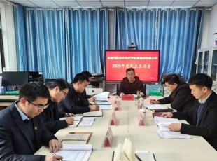 rb88随行版 召开2020年度向导班子民主生涯会