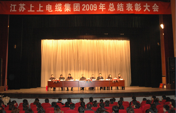 ag亚娱集团盛大召开2009年度总结表扬大会