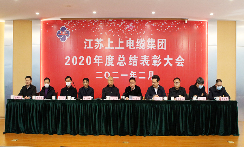 ag亚娱集团电缆视频直播召开2020年总结表扬大会